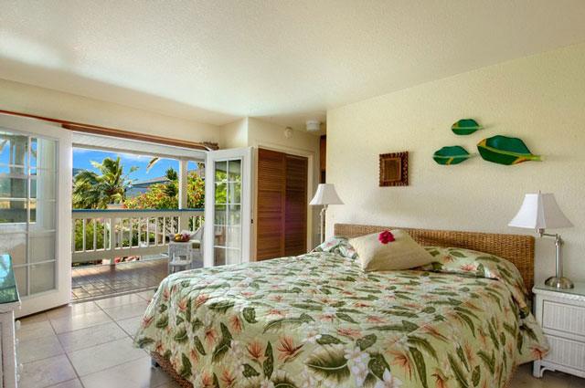 Bungalow master suites and Great view! from poipu kauai vacation rental