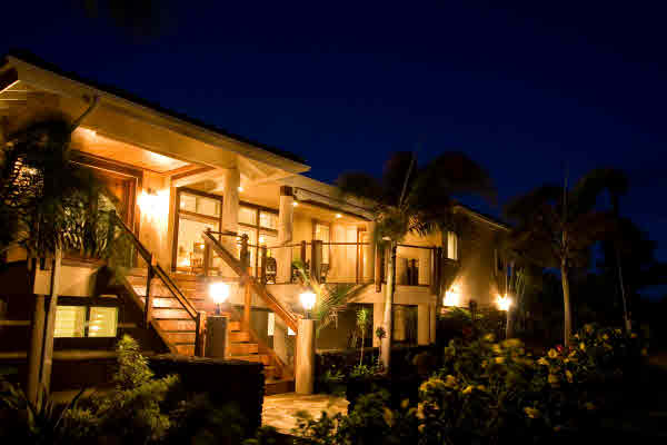 Home at night