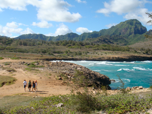 Poipu hiking, south Kauai hiking