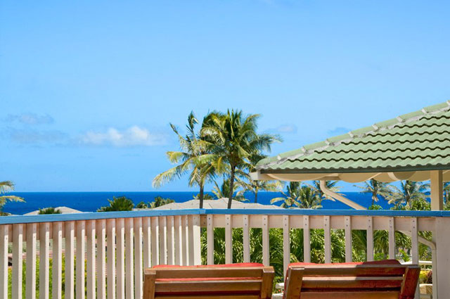 Pacific Ocean view from Poipu Kauai vacation rental home Kauai 