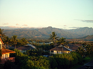 Looking toward North from our vacation rental home