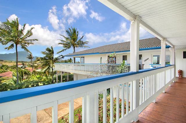 New expansive front lanai for watching sunrise andmilky way