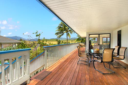 lanai at Poipu rental home